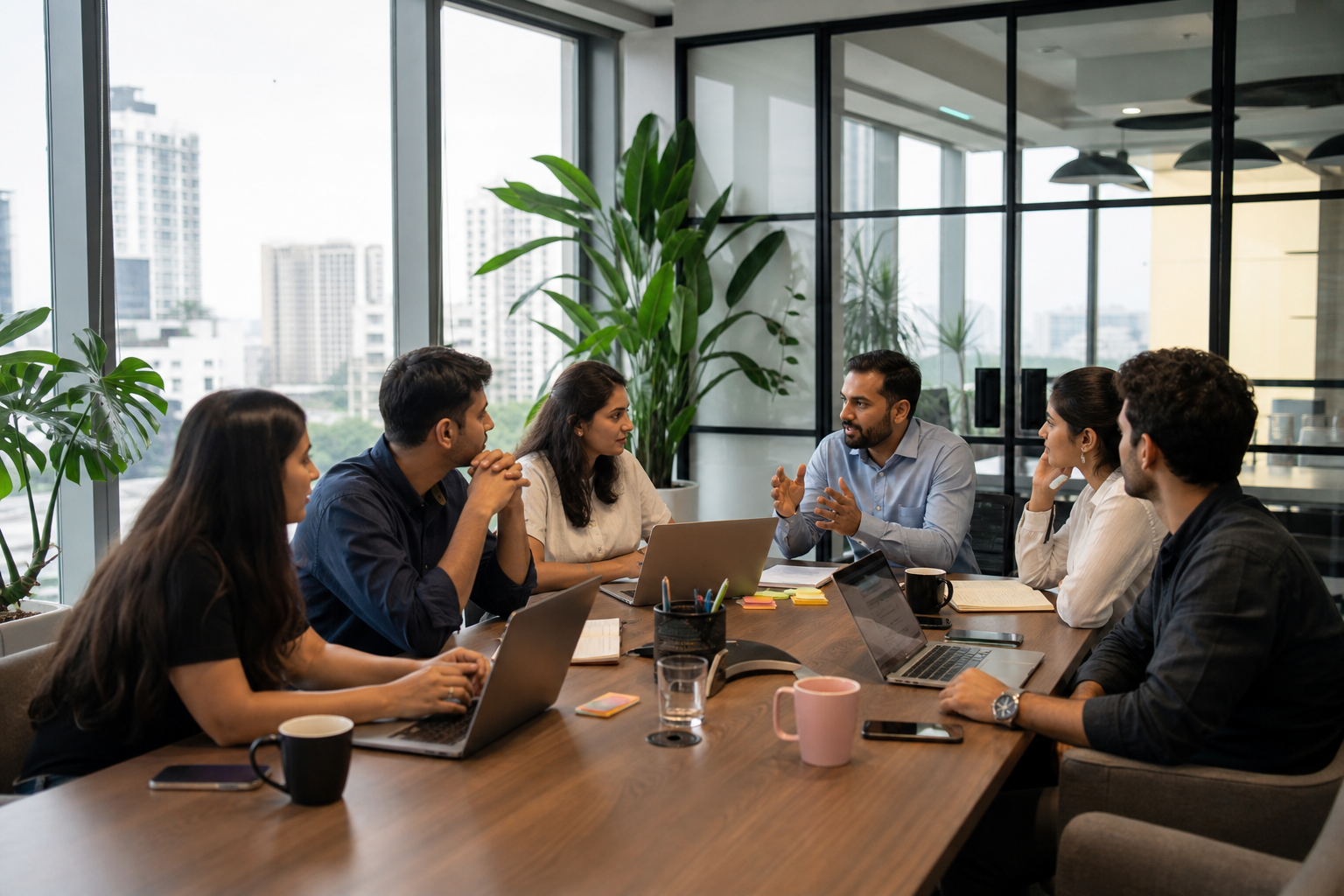 Product strategists aligning goals at 8orbits
